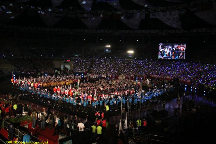 افتتاحیه بازی های آسیا و اقیانوسیه ناشنوایان